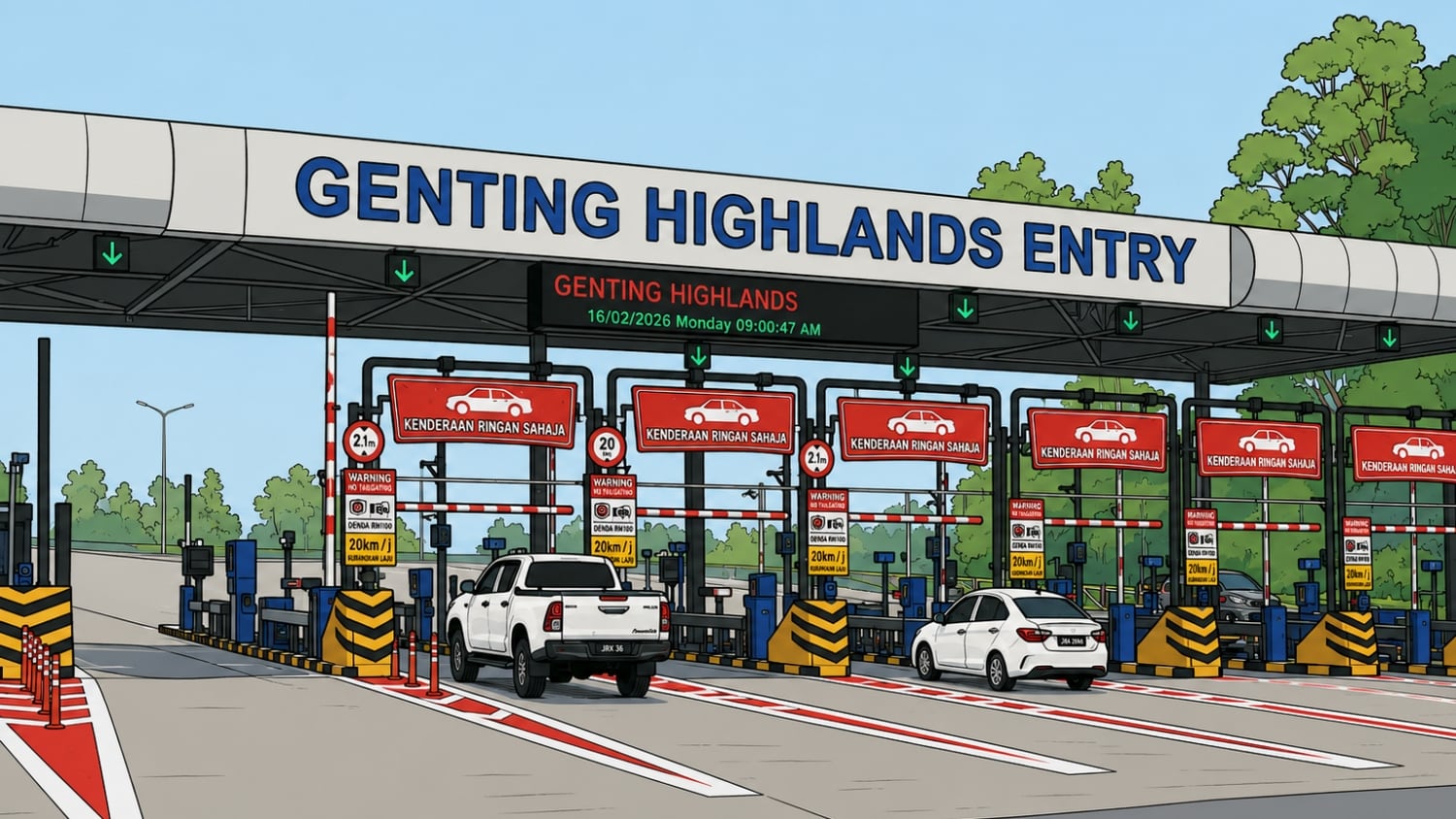 Naik Genting Highlands Perlu Bayar Mula 28 Mei