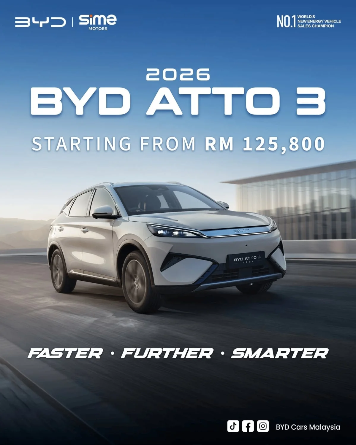 BYD Atto 3 Malaysia, Ultra vs. Premium harga bermula RM125,800