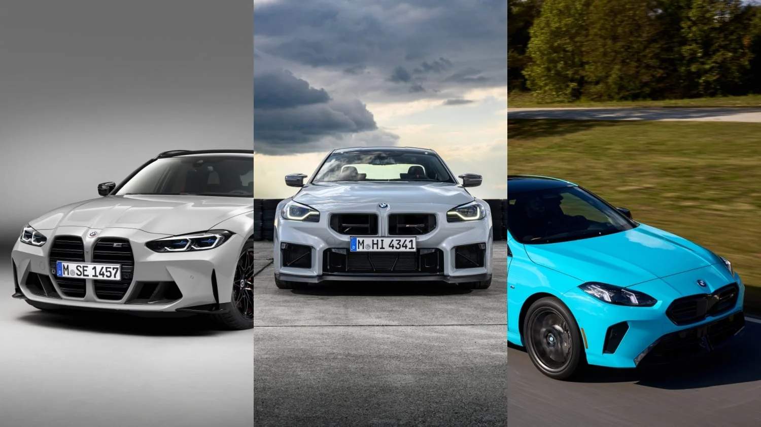 BMW Malaysia jual 3 model. 3 kategori pada 3 paras harga. M3 Touring pertama dalam kelasnya, M2 CS tawan litar Nurburgring, dan 218 Gran Coupe harga mampu milik